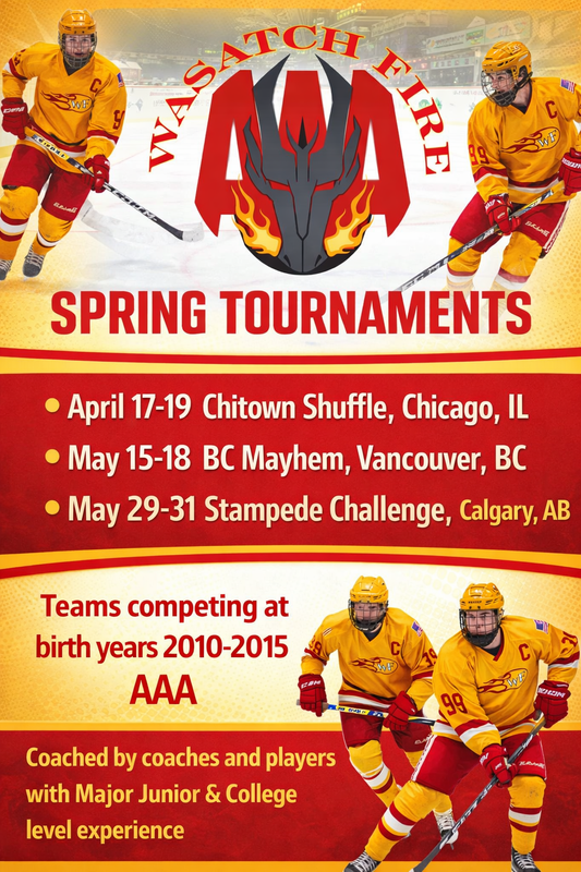 Wasatch Fire AAA Spring Tournament team