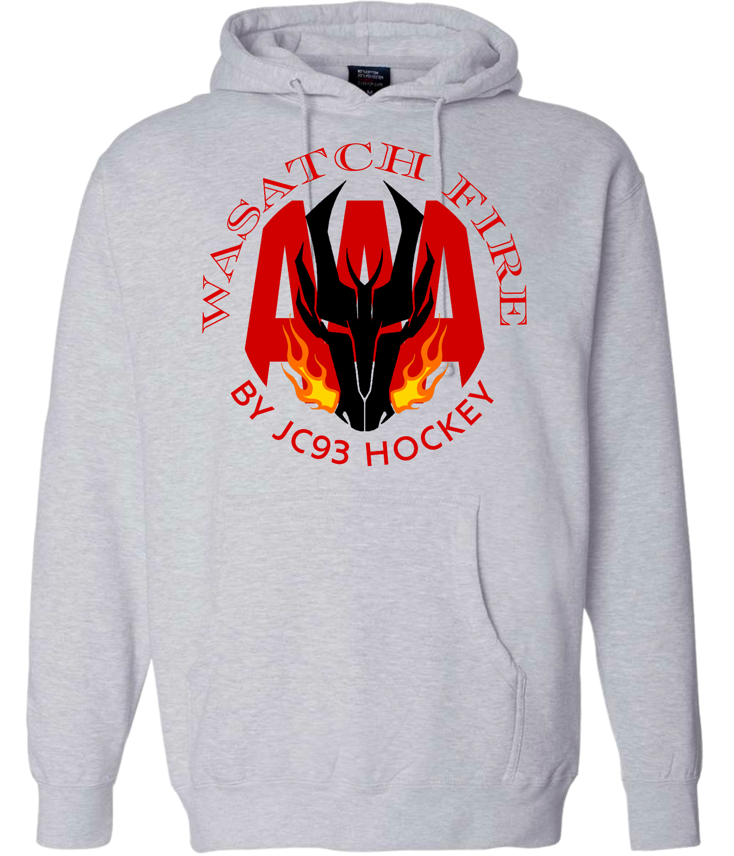 Wasatch Front Fire Hoodie + name and number