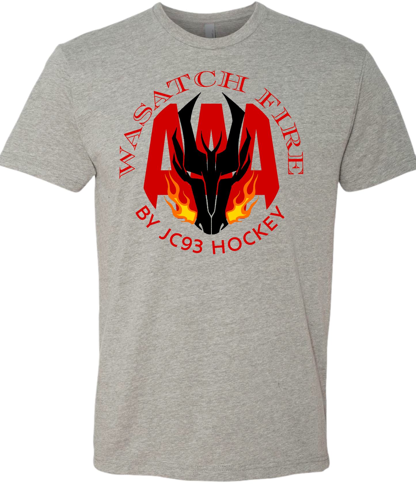 Wasatch Fire T-shirt + name and number