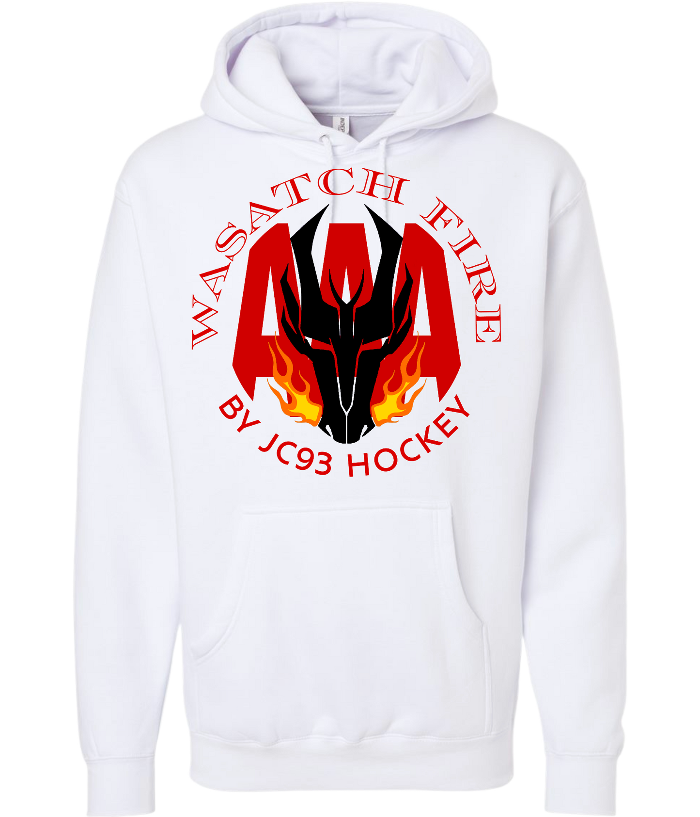 Wasatch Front Fire Hoodie + name and number